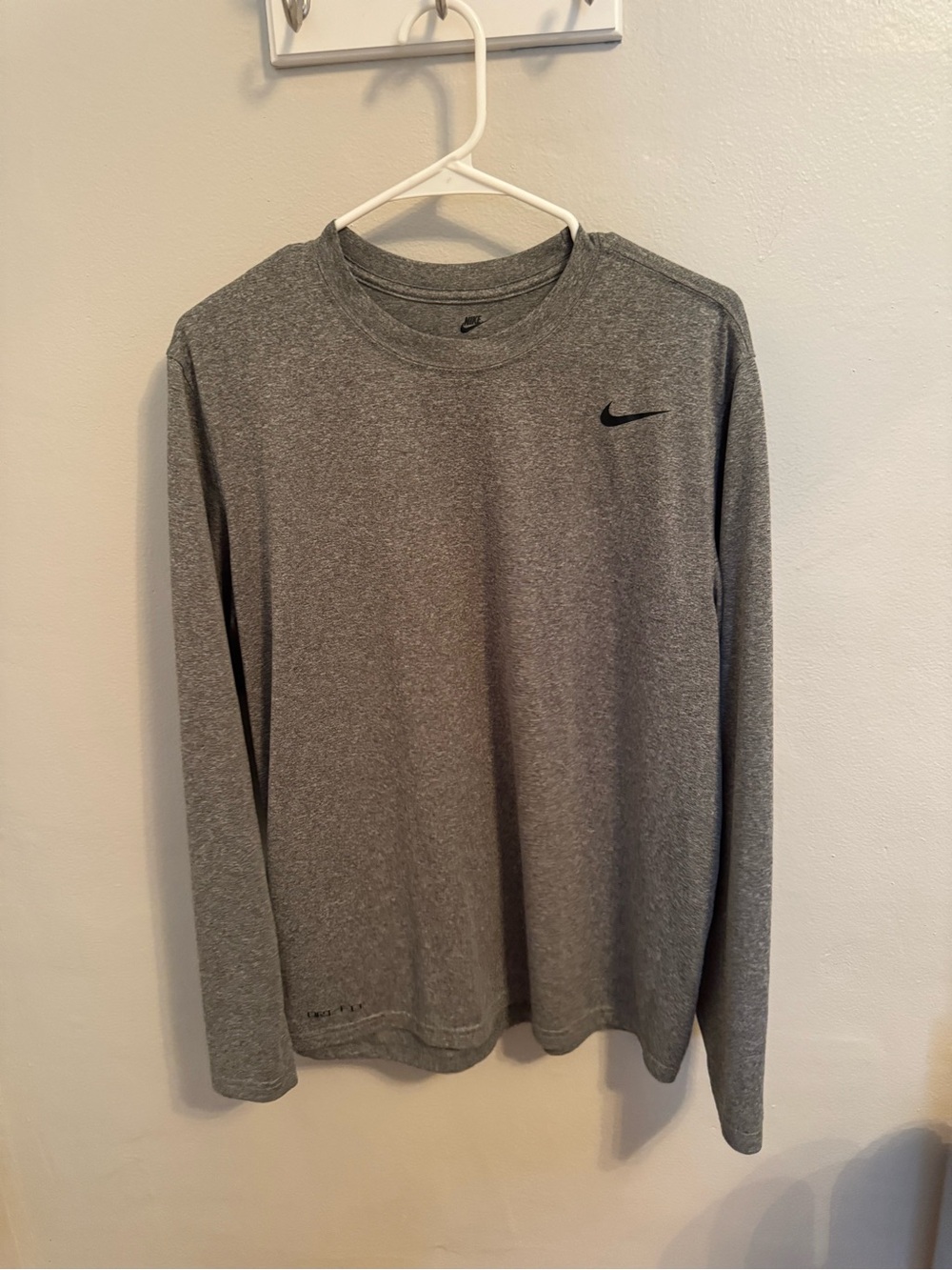 Nike Grey  Long Sleeve Dri-FIT Shirt Men's or Women's
